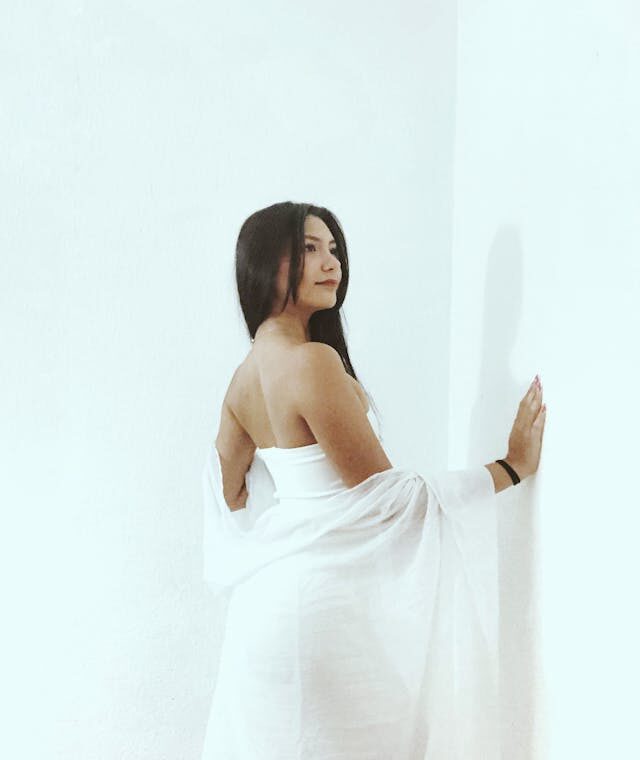 wearing viscose material